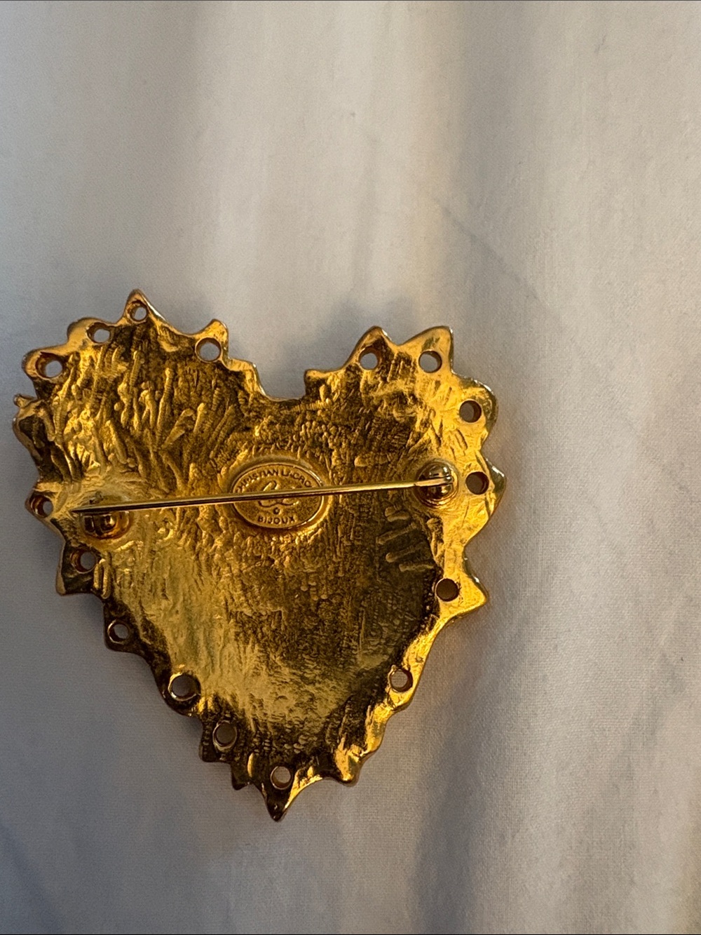 Vintage Christian Lacroix Pin - Picture 2 of 4